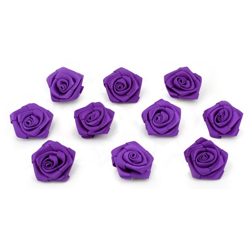 Satinrosen 3cm rosenköpfe - satinrosen,
