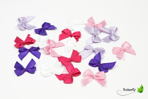 Satin schleifen 5cm mini - 20,
