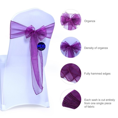 Organza stuhl schärpen - organza,
