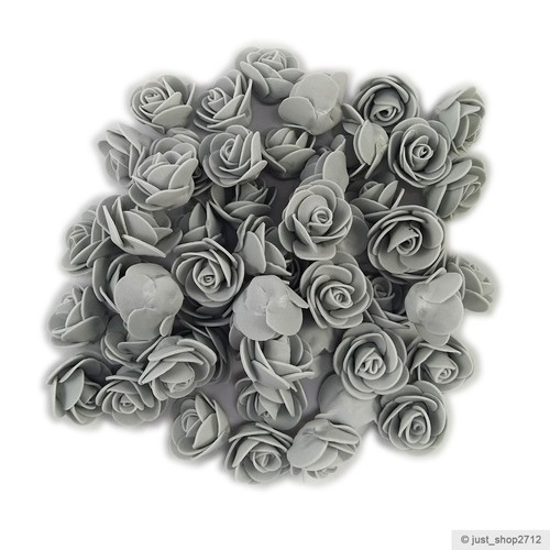 Schaumrosen rosenköpfe 3cm - rosenköpfe,