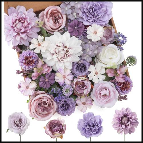 Künstlicher blumenstrauß - blumenstrauß, 18