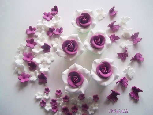 Teile zuckerblumen - 40,