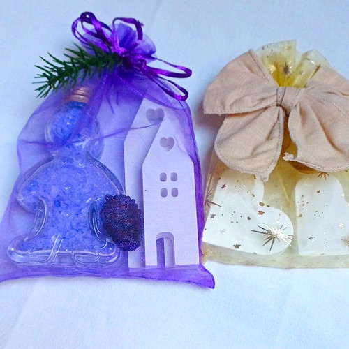 Handmade organzabeutel - handmade, 2x