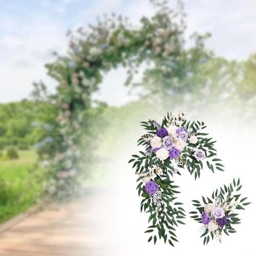 Hochzeitsbogen mit blumen - 2,