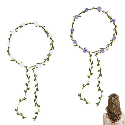 Blumenhaarkranz set für - blumenhaarkranz,