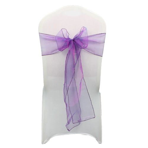 Organza stuhlschleifen - organza,