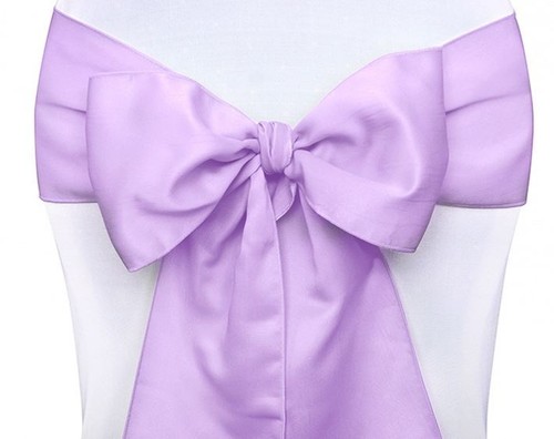 Satin stuhlschleife - satin,